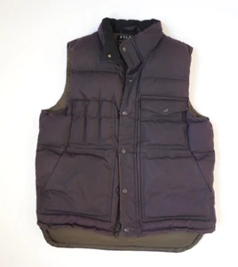 RARO | CHALECO CRUCERO FILSON DOWN $355 GRIS CARBÓN MEDIANO M MEDIO LAVADO - Imagen 1 de 13