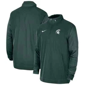 Nike Michigan State Spartans 2023 Coach Half-Zip Hooded Jacket Men's Size XL NWT - Picture 1 of 1
