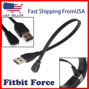 USB Power Charging Cable Cord For Fitbit Force Wrist Band Charger Replacement - Picture 1 of 7