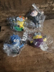 Despicable Me Minions ~Lot of 4 NEW IN BAG~ Cake Topper Figures, Toys, Figurines - Picture 1 of 7