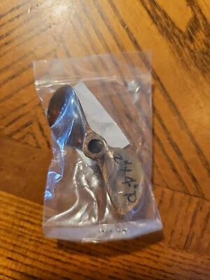 Sorrell 2 Blade Brass Prop 2" Diameter 4" Pitch RC Boat Propeller  - Image 1 of 3