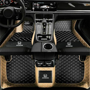For Honda Accord Civic Fit City Crider Inspire Envix Car Floor Mats CarpetsLiner