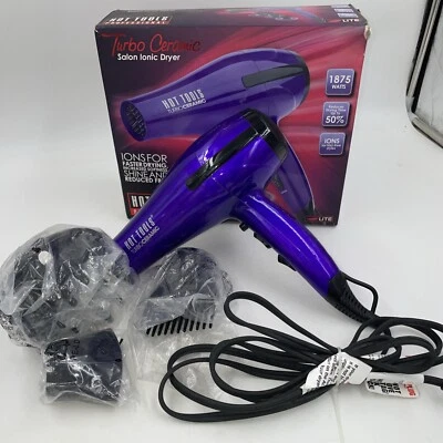 Hot Tools Pro Artist 1875W Turbo Cerámica + Secador de Pelo Iónico - Nueva Caja Abierta Foto 1 de 4