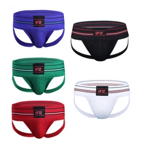 Mens Athletic Supporter Underwear Pants Underpant Jockstrap Brief Thong AU - Picture 1 of 31
