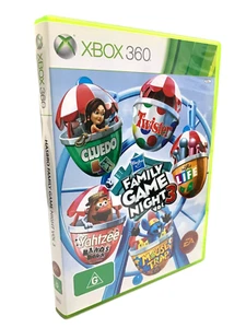 Family Game Night Vol 3 Xbox 360 PAL EA Hasbro With Game Manual LIKE NEW - Picture 1 of 6