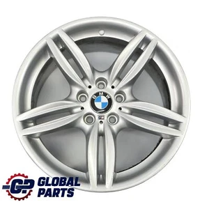 BMW F10 F12 llanta trasera aleación plata M doble radio 351 9J 19 "ET:44 7842653 - Imagen 1 de 13