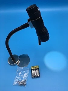 iGAGING ZoomFlex LED Flashlight with magnetic base and flexible 9" arm - Picture 1 of 5