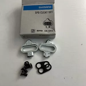 Nuovo set di tacchetti Shimano SM-SH56 SPD adatti a pedali bicicletta PD-M536 M520 M515 M505 M424 - Foto 1 di 5