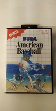 Sega Master System SMS - AMERICAN BASEBALL - Complete Vers. European PAL