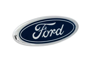 1994-2004 Mustang V6, GT, Cobra Rear Trunk Lid 3.5" Blue Ford Oval Badge Emblem - Picture 1 of 4