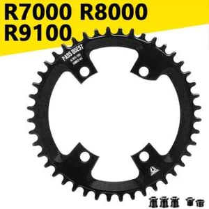 110 BCD 4 Bolt Chainring for R7000/8000/9100 Narrow Wide Road Bike Chainwheel - Picture 1 of 33