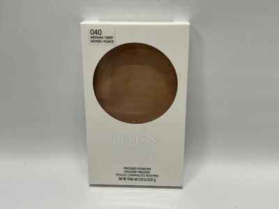 NEW SEALED Revlon Nearly Naked Pressed Powder Medium Deep 040 0.28 oz Skin Tone - Image 1 of 2
