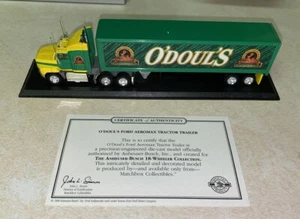 Vintage Streichholzschachtel Sammlerstücke Ford Aeromax Odouls Druckguss LKW und Anhänger - Bild 1 von 6