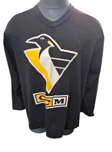 Masko Pittsburgh Penguins Vintage Hockey Jersey Size XL - Picture 1 of 7