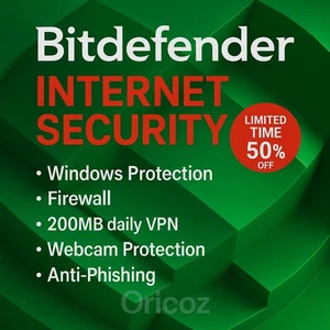Bitdefender Internet Security  1-3 Years | 1-10 Devices | Windows Devices ONLY| - Picture 1 of 1