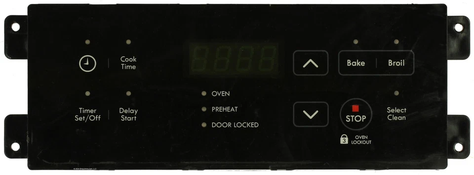 Electrolux Oven 316557118 Electronic Clock Timer ES305, Black Overlay - Image 1 of 2