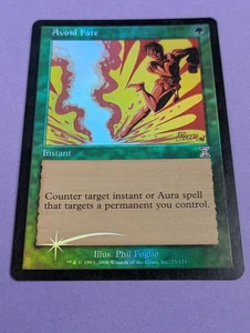 MTG Magic: Time Spiral Timeshifted: Avoid Fate Foil #73/121 Special - LP - Picture 1 of 2