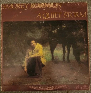 Smokey Robinson 1975 Original Pressing Lp Of A QUIET STORM It's Graded Strong VG - Picture 1 of 6