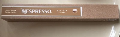 Nespresso Barista Chiaro 10 Capsules Limited Edition Coffee Pods READ DESCRIPTIO - Image 1 of 3