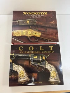 Winchester: An American Legend & Colt: An American Legend Wilson HC DJ Lot Of #2 - Imagen 1 de 9