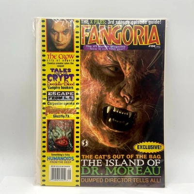 Fangoria Horror Science Fiction Magazine #156 Sept 1996 The Island Of Dr. Moreau - Image 1 of 2