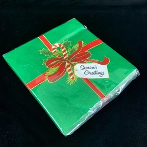 20 New Artstyle Napkins Holiday Christmas Seasons Greetings Unopened Green - Picture 1 of 9