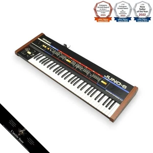 Roland JUNO-6 61-Key 6-Voice Polyphonic Analog Synthesizer Keyboard JUNO6 Tested - Picture 1 of 12