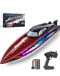 New RC Boat 30KMH with 7Light Modes,Remote Control Electric Fast Speed Boat for - Picture 1 of 7