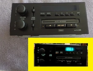 REFURBISHED Genuine GM 88-96 Models Delco Cassette AM FM Stereo Radio w VIDEO - Picture 1 of 24