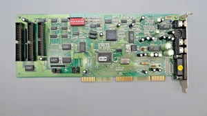Media Vision Spectrum S-16FC/M JAZZ16 Yamaha YMF262-M ISA Soundkarte - Bild 1 von 2
