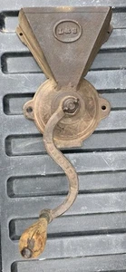 Antique Brighton Coffee Grinder Cast Iron Hand Crank - Picture 1 of 4