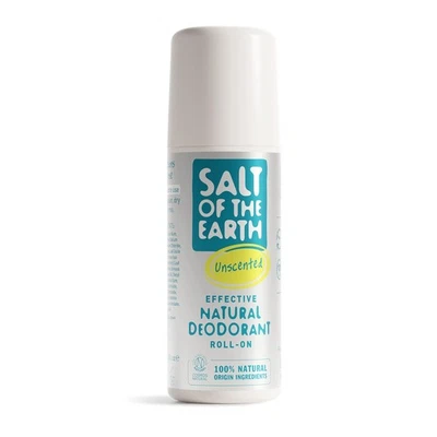 SALT OF THE EARTH Natural Deodorant Roll On Effective Protection 100% Natural Origin Ingredients