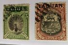 Labuan Stamps 1894 Scott #52 Used And 1897 Scott #78 Used