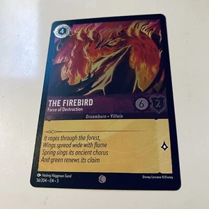 The Firebird - 56/204 - Into The Inklands - Cold Foil - Disney Lorcana TCG - Picture 1 of 2