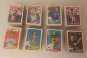 1989 Topps – Score – Donruss Baseball Cards total of 1790 - Picture 1 of 24