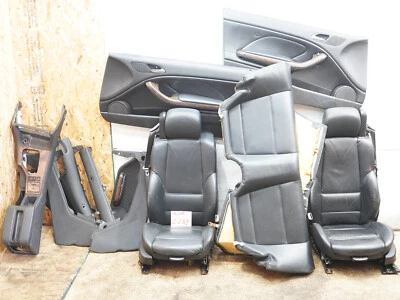 2001 - 2006 Bmw 3 Series E46 Convertible Seat Leather Center Console Door Panel Foto 1 de 4