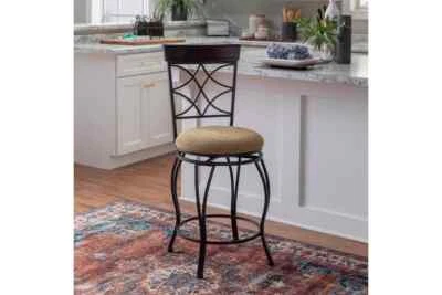 Ashley Furniture Lombardi Curves Counter Height Bar Stool - Image 1 of 3