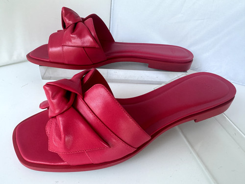 ADIDAS Nuovi sandali donna Alexandre Birman maxi scarpe Clarita misura 39 5 bassi fiocco