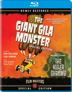 Giant Gila Monster / The Killer Shrews Blu-Ray Film Masters 1959 Ray Kellogg - Imagen 1 de 1