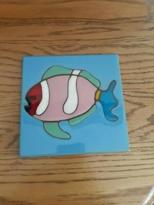 Alex Slotzkin Fish Tile Trivet Hawaii # 3 - Picture 1 of 4
