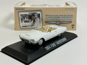 Ford Thunderbird 1964 Convertible Blanco Wimbledon Escala 1:43 Greenlight 86625 - Imagen 1 de 8