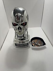 Terminator 2 Judgement Day Blu-ray & DVD Set w/Skull Bust