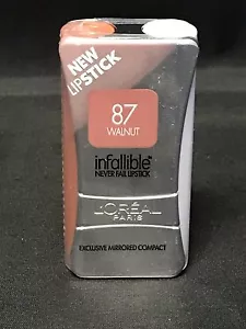 L'oreal infallible never fail Lip Stick ~ Lipcolor/Conditioning Balm, Walnut - Picture 1 of 3