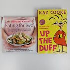 2 Pregnancy Books Eating For Two By Annabel Karmel Up The Duff Kaz Cook Bundle