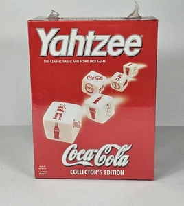 Yahtzee Dadi Gioco Coca-Cola Edizione da Collezione by Hasbro Nuovo Sigillato - Foto 1 di 6