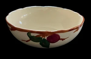 Vintage Franciscan Apple 10" Large Round Salad Serving Bowl Made in California - Picture 1 of 7