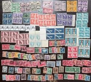 Lot alter Briefmarken USA Sammler gebraucht/MNH - Bild 1 von 1