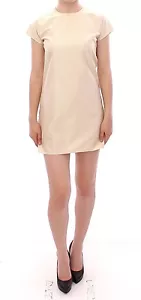 Vestido Andrea Incontri Beige Mangas de Gorra Cambio Mini IT42/US8/ EU38/ M PRECIO DE VENTA SUGERIDO POR EL FABRICANTE $500 - Imagen 1 de 12