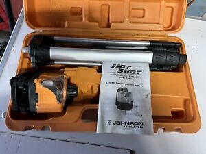 Johnson 40-0917 Hot Shot Rotary Laser Level Kit with Hard Case