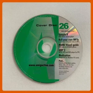 Amiga Active Cover Disc 26 ~ November 2001 ~ Sample-X / MAME / AMP 2 / Demos - Picture 1 of 1